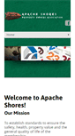 Mobile Screenshot of apacheshorespoa.com